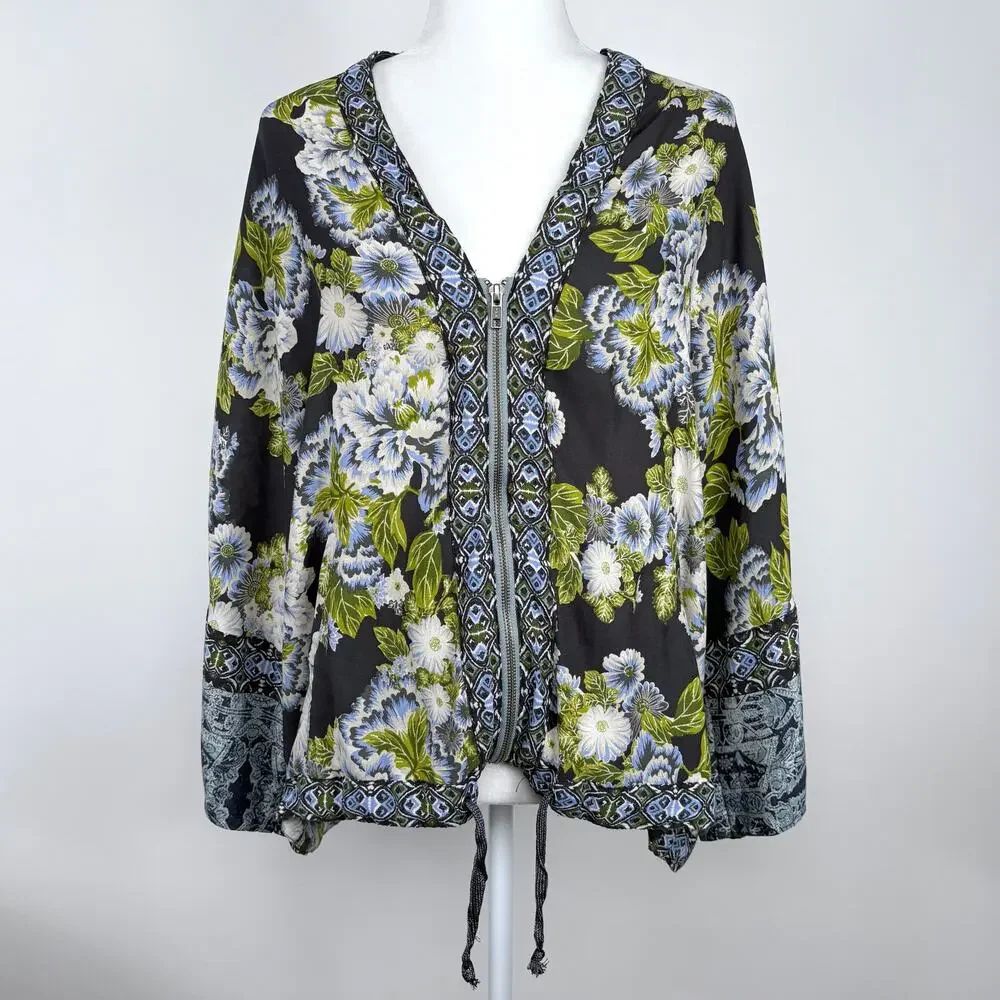 Free People Wildflower Cinched Kimono Jacket Size XS to Small